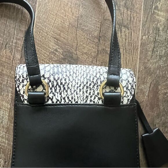 Isaac Mizrahi Mini Leather Crossbody Bag - Picture 7 of 15